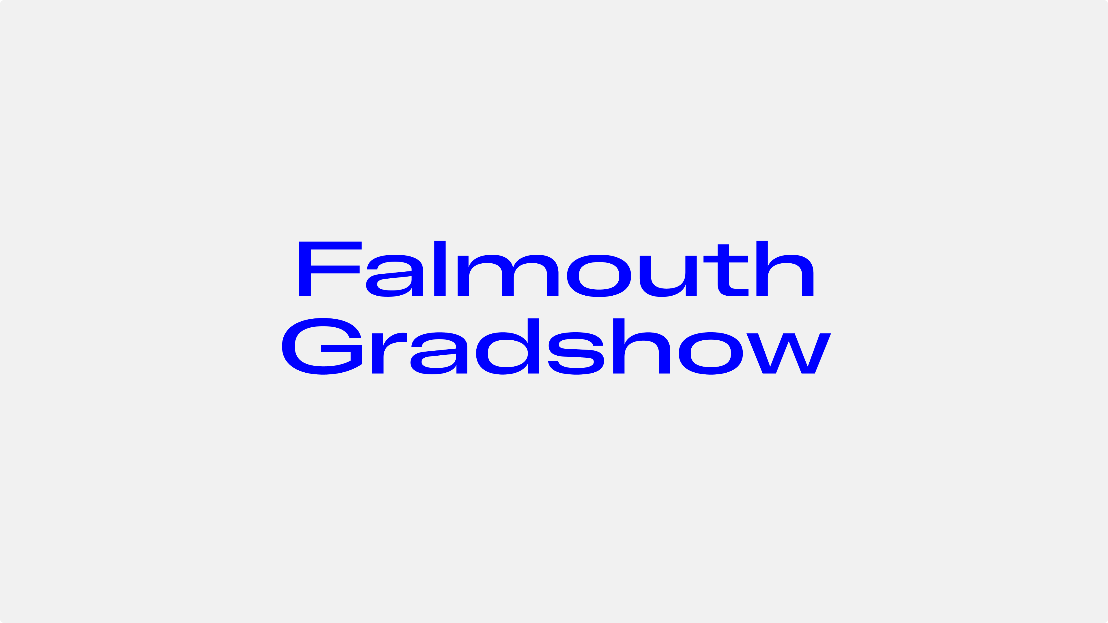 Gradshow cover